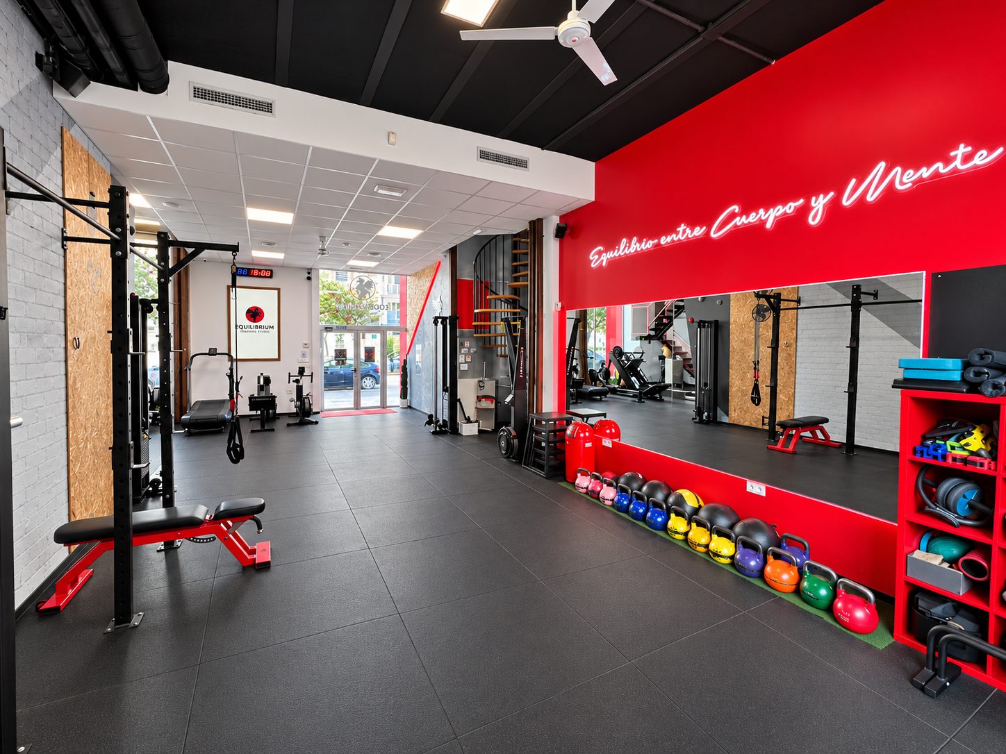 Sala 1 de entrenamiento de Equilibrium en Torrent